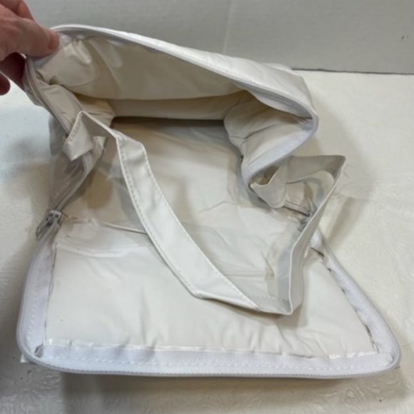 White NYNEX Boater's Directory Promo Zip Mini 6-Pack Soft Cooler w/Handle 9x6x7 - Picture 5 of 9